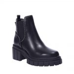 GUESS KALONA FL8KALELE10 ΜΑΥΡΑ ΜΠΟΤΑΚΙΑ ΜΕ ΛΑΣΤΙΧΑ