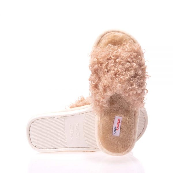 ADAMS 903-21503 BEIGE SLIPPERS