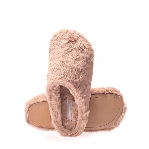 TAMARIS 27103-27 PINK FUR SLIPPERS