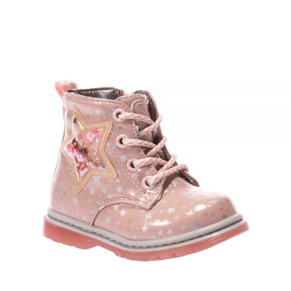 BEPPI 2187360 PINK BOOTS WITH STARS