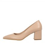 ΓΟΒΕΣ ΜΕ BLOCK HEELS NUDE TOP555