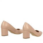 ΓΟΒΕΣ ΜΕ BLOCK HEELS NUDE TOP555