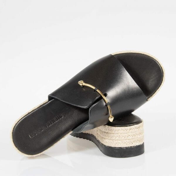 MOYO M109 MULES WITH ROPE BLACK
