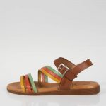 MARILA 748-21015 ΔΕΡΜΑΤΙΝΑ ΣΑΝΔΑΛΙΑ MULTI ΤΑΜΠΑ