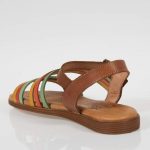MARILA 748-21015 ΔΕΡΜΑΤΙΝΑ ΣΑΝΔΑΛΙΑ MULTI ΤΑΜΠΑ