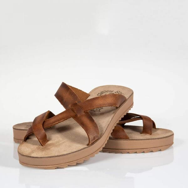 FANTASY KIMOLOS S8022 BROWN SANDALS