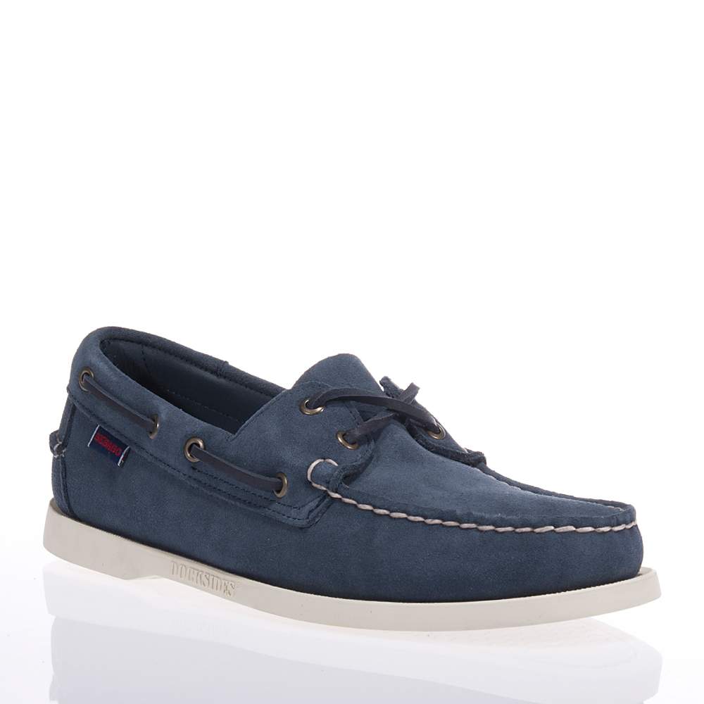SEBAGO PORTLAND FLESH OUT L7111PTW BLUE LOAFERS Topshoes.gr