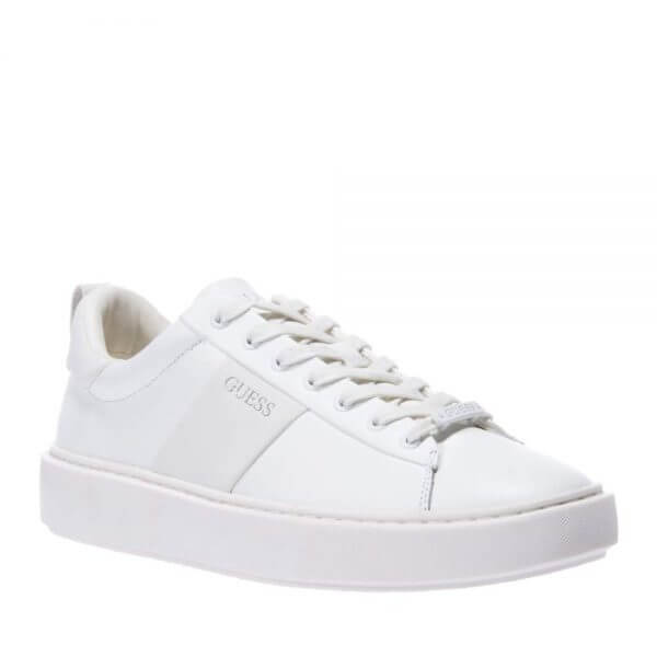 GUESS VICE FM5VICLEA12 ΛΕΥΚΑ SNEAKERS