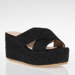 MULES ΜΕ ΠΛΑΤΦΟΡΜΑ ΣΕ ΣΧΟΙΝΙ ΜΑΥΡΑ LL-1041