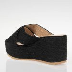 MULES ΜΕ ΠΛΑΤΦΟΡΜΑ ΣΕ ΣΧΟΙΝΙ ΜΑΥΡΑ LL-1041