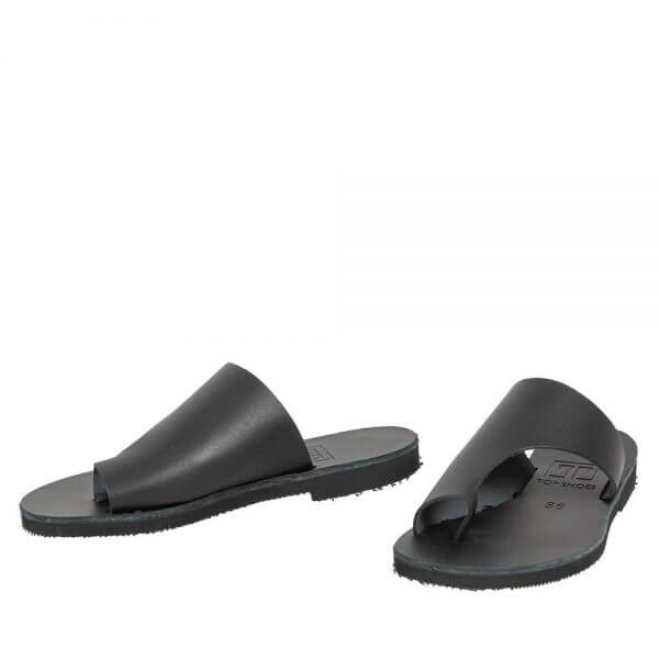 SANDALS WITH RING BLACK TOP20-4