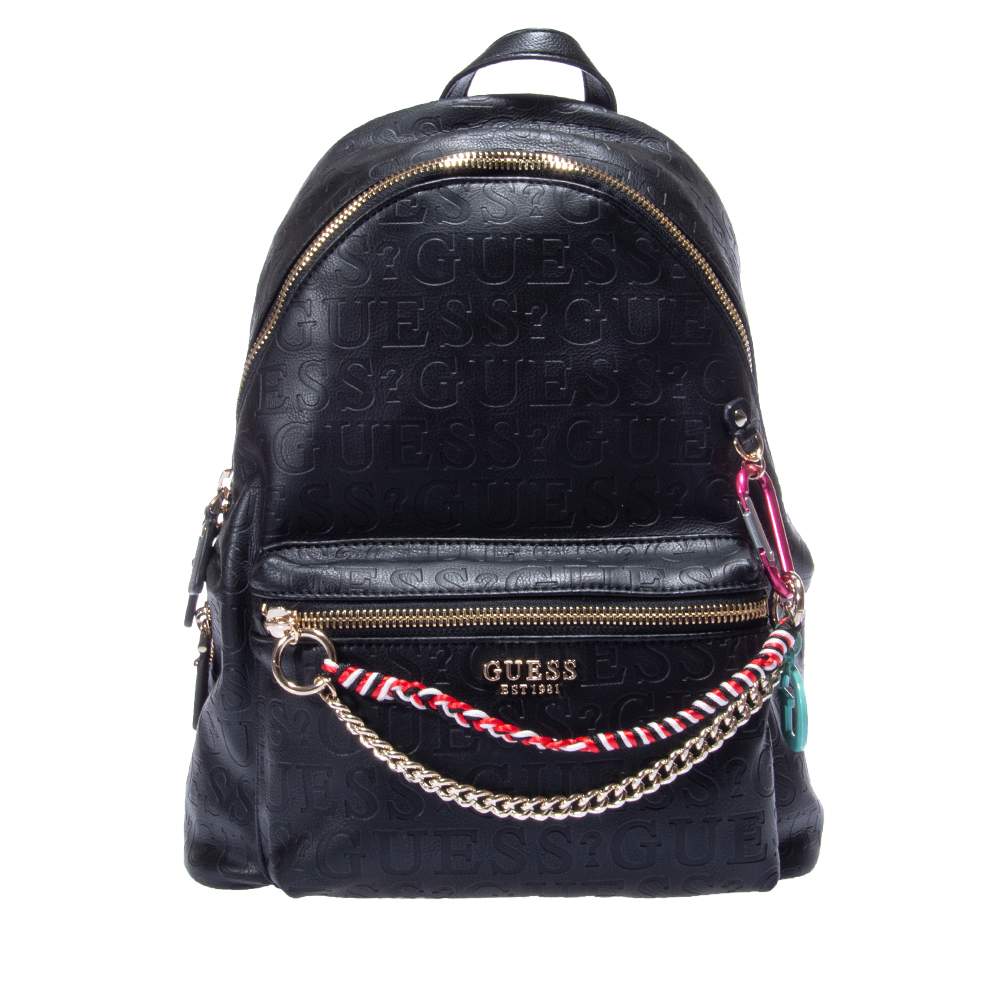 GUESS NAPLES HWGG8407330 BACKPACK ΜΑΥΡΟ Topshoes.gr