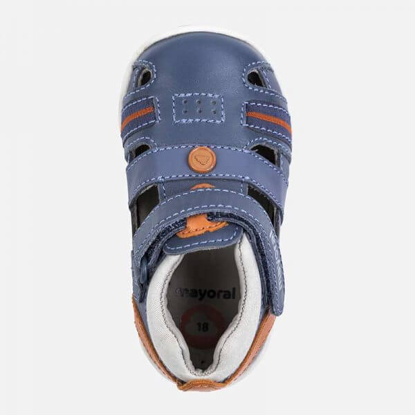 MAYORAL 41172 BLUE CLOSED SANDALS WITH VELCRO