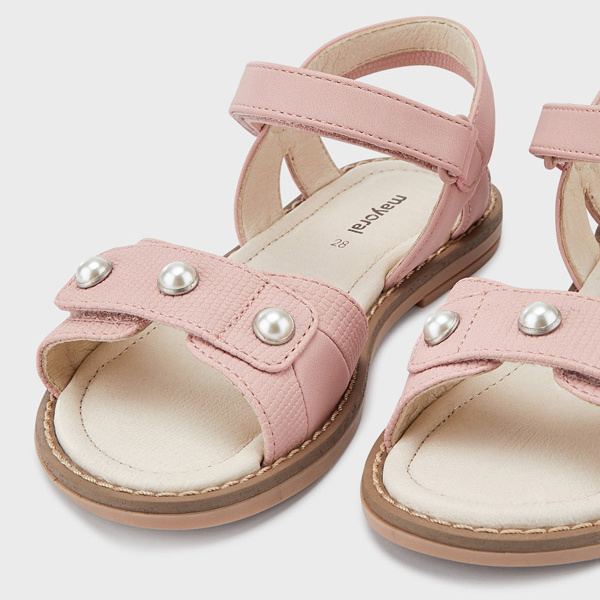 MAYORAL 45359 PINK SANDALS WITH VELCRO