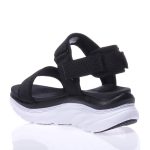 SKECHERS D LUX WALKER 119302-BKW ΜΑΥΡΑ