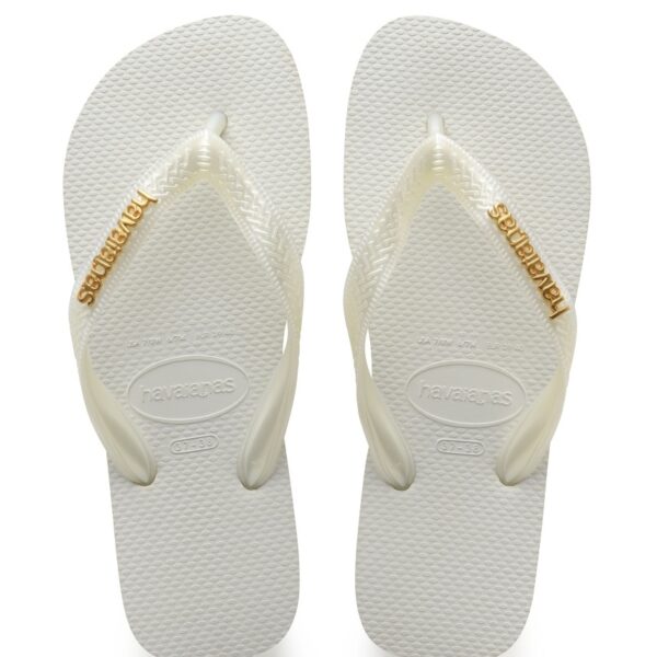 HAVAIANAS TOP LOGO METALLIC ΓΥΝΑΙΚΕΙΕΣ ΣΑΓΙΟΝΑΡΕΣ ΜΑΥΡΕΣ