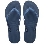 HAVAIANAS SLIM SPARKLE II 4146937-0089 ΜΠΛΕ ΣΚΟΥΡΟ