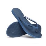 HAVAIANAS SLIM SPARKLE II 4146937-0089 ΜΠΛΕ ΣΚΟΥΡΟ