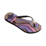 HAVAIANAS KIDS SLIM GLITTER TRENDY 4146976-0090 ΜΑΥΡΟ