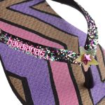 HAVAIANAS KIDS SLIM GLITTER TRENDY 4146976-0090 ΜΑΥΡΟ