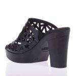 RAGAZZA 0333 MULES ΔΕΡΜΑΤΙΝΑ ΜΑΥΡΑ