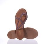 RAGAZZA 01023 PURPLE SANDALS WITH CROSS STRAP