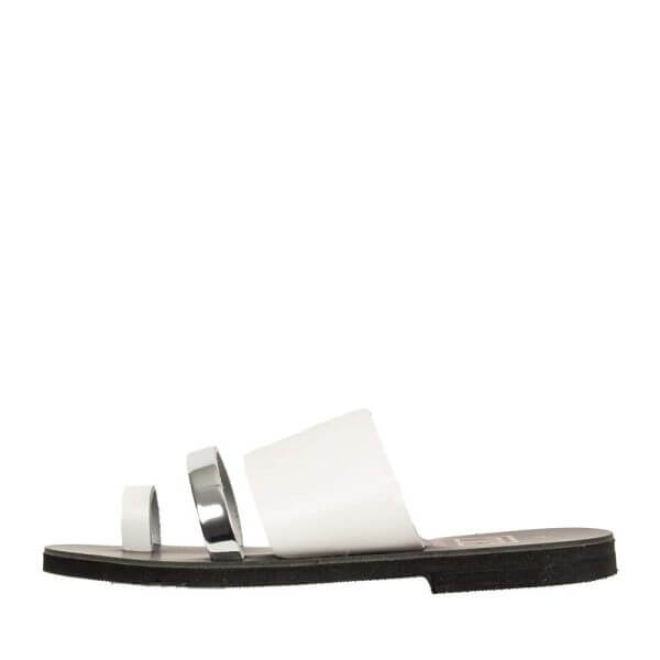 WIDE SANDALS WHITE TS183