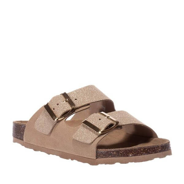 NATURBIO BY RELAXSHOE 580-22022 BEIGE SLIDES