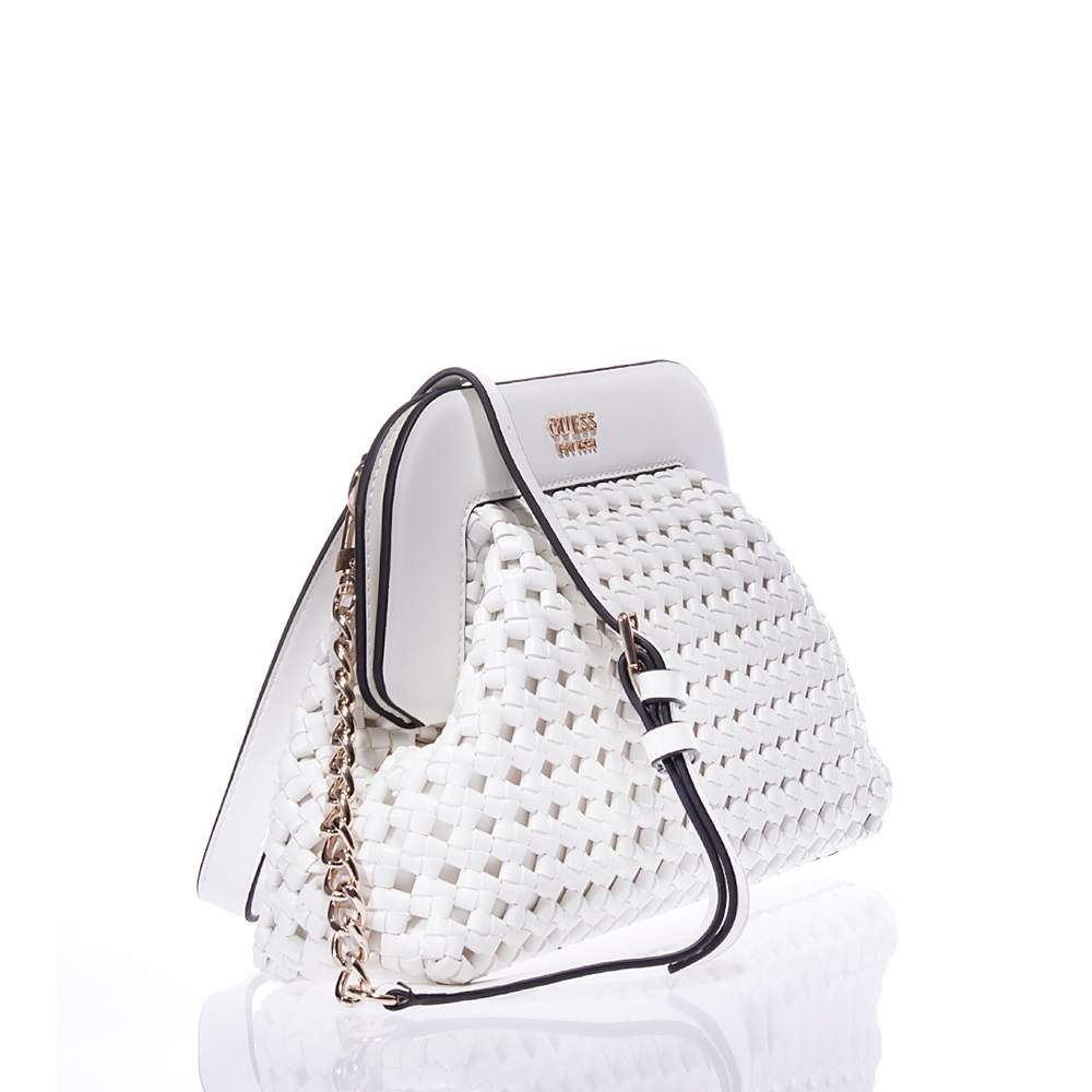 GUESS SICILIA HWWG8490170 FRAME CLUTCH WHITE