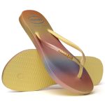 HAVAIANAS SLIM GRADIENT SUNSET 4146908-7598 ΚΙΤΡΙΝΟ