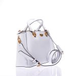 GUESS ZANELLE HWPA8492060 ΤΣΑΝΤΑ ΧΕΙΡΟΣ ΛΕΥΚΗ