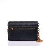 GUESS ZANELLE MINI HWPA8492780 FLAP BAG ΧΙΑΣΤΙ ΜΑΥΡΗ