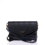 GUESS ZANELLE MINI HWPA8492780 FLAP BAG ΧΙΑΣΤΙ ΜΑΥΡΗ