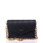 GUESS ZANELLE MINI HWPA8492780 FLAP BAG ΧΙΑΣΤΙ ΜΑΥΡΗ