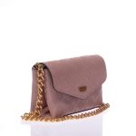 GUESS ZANELLE MINI HWPA8492780 FLAP BAG ΧΙΑΣΤΙ ΡΟΖ