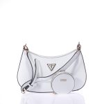 GUESS ALEXIE HWVG8416180 ΤΣΑΝΤΑ ΩΜΟΥ ΛΕΥΚΗ