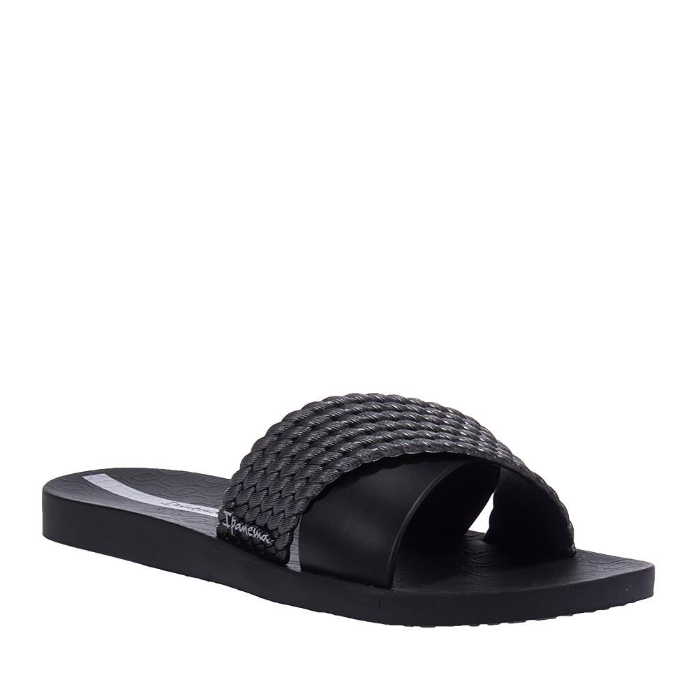 IPANEMA 780-22341 BLACK FLOPS WITH CROSS Wedge | Topshoes.gr