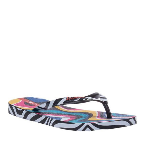 IPANEMA 780-22348 BLACK MULTI FLIP FLOPS