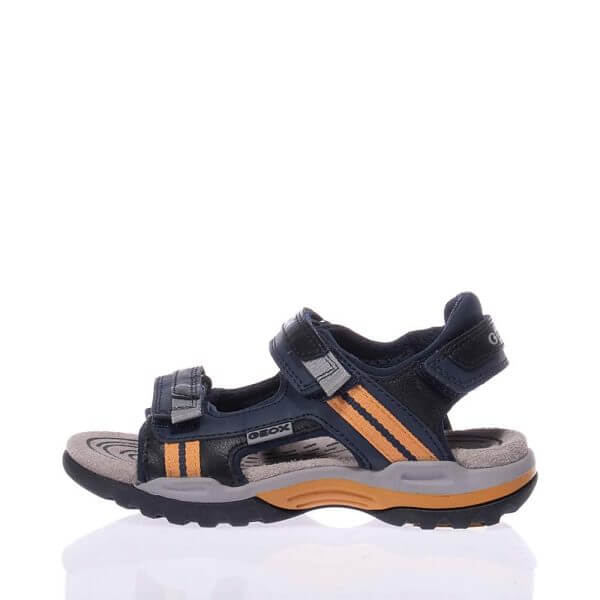 GEOX J250RA BLUE SANDALS WITH VELCRO