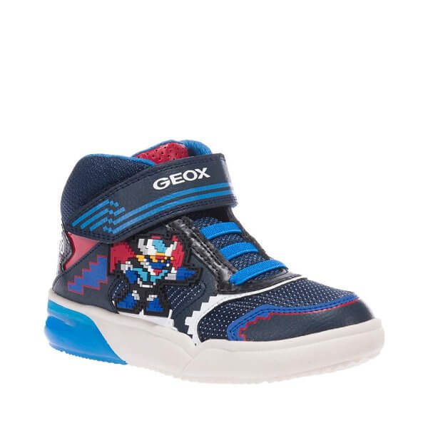 GEOX J269YB LEGO BOOTS BLUE WITH LIGHTS