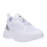PUMA CASSIA DISTRESSED 387645-02 ΛΕΥΚΟ