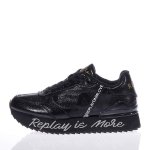 REPLAY PENNY RS630076S ΜΑΥΡΑ SNEAKERS