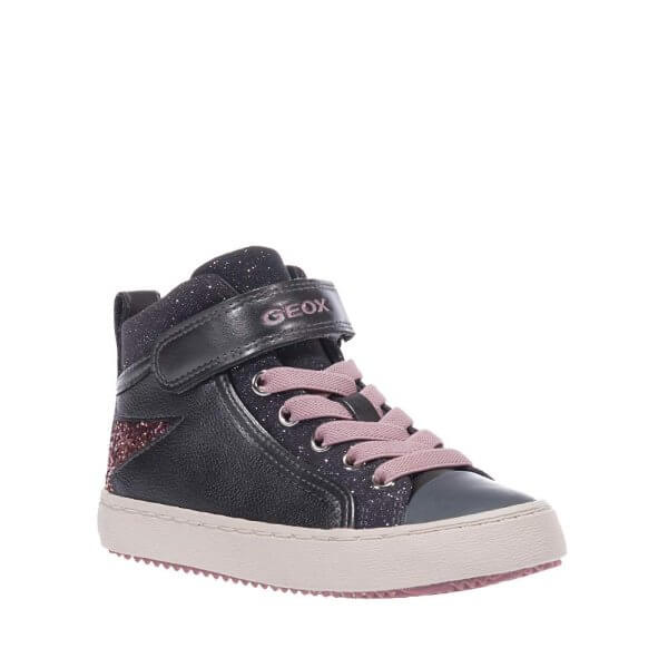 GEOX J944GM ΜΠΟΤΑΚΙΑ ΓΚΡΙ ΜΕ ΑΣΤΕΡΙ