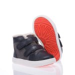 UGG RENNON II 1104989T ΓΚΡΙ ΜΠΟΤΑΚΙΑ ΜΕ VELCRO