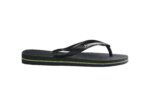 HAVAIANAS BRASIL LOGO 4110850-1069 ΜΑΥΡΟ