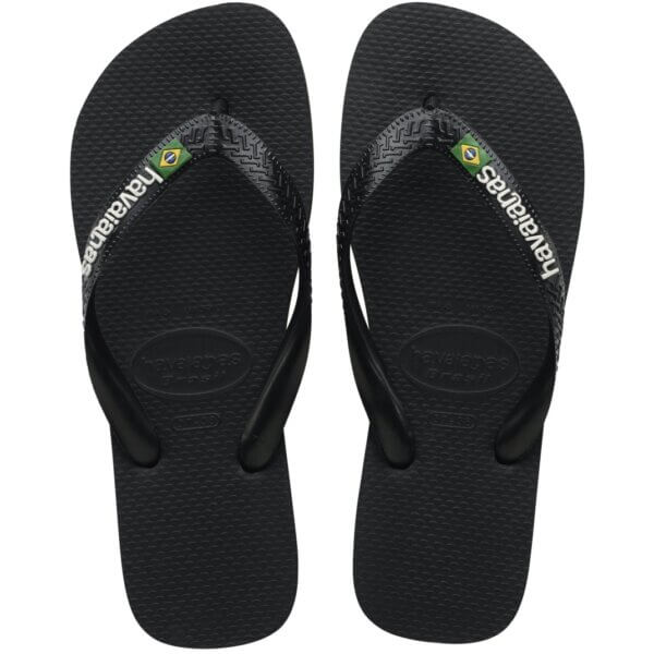 HAVAIANAS BRASIL LOGO 4110850-1069 BLACK