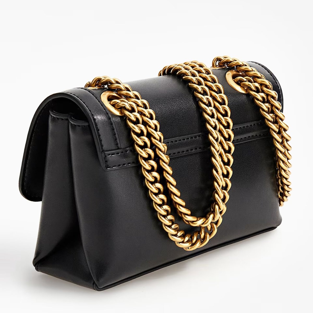 GUESS ABEY MINI HWVE8558780 ΤΣΑΝΤΑ ΩΜΟΥ ΜΑΥΡΗ