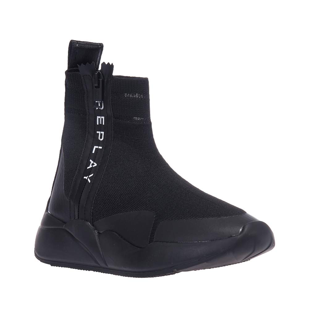 REPLAY HERA ZETA RS5B0006T BLACK BOOTS SOCKS | Topshoes.gr