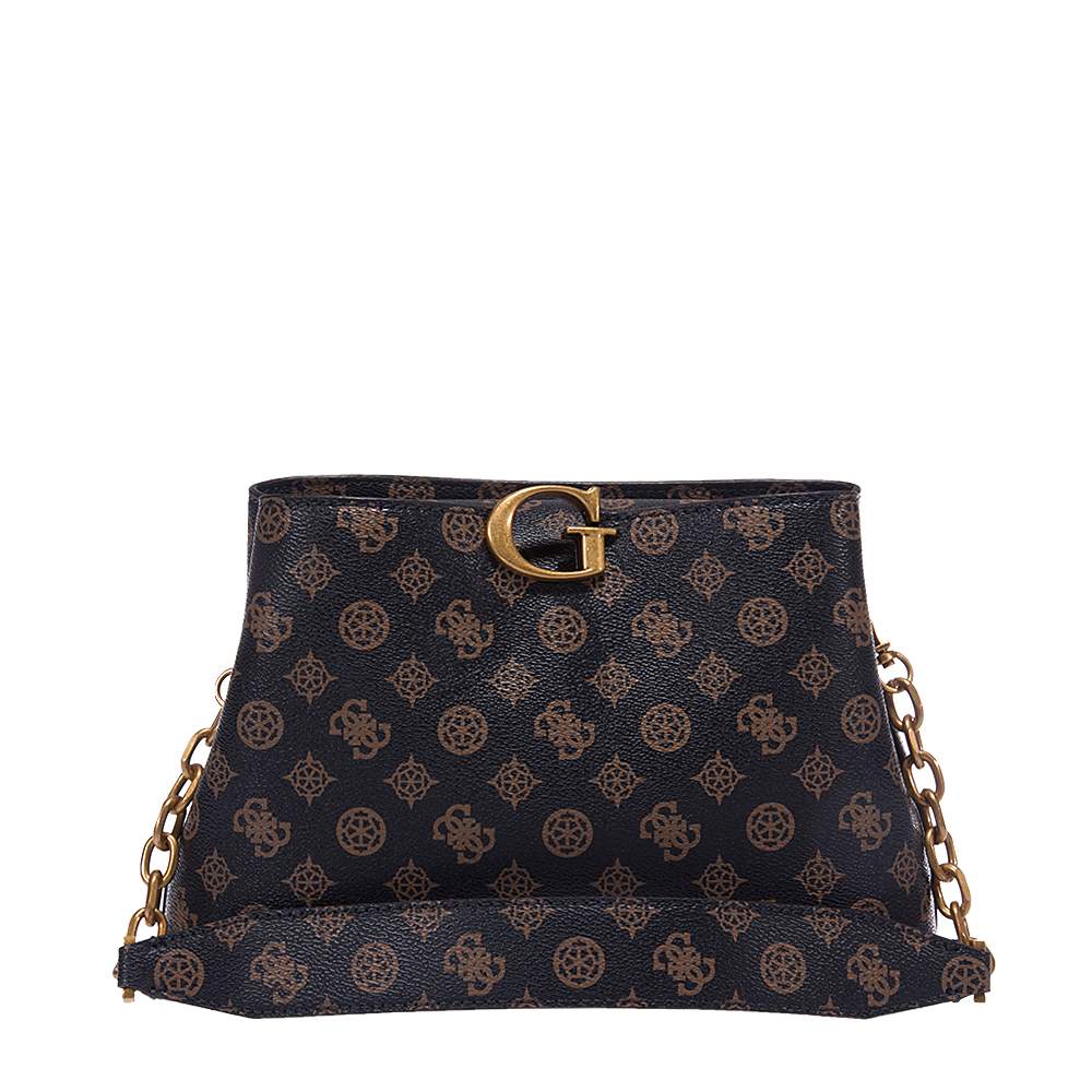 GUESS G VIBE HWPB8658190 SHOULDER BAG BROWN