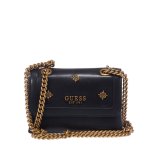 GUESS ABEY MINI HWVE8558780 ΤΣΑΝΤΑ ΩΜΟΥ ΜΑΥΡΗ